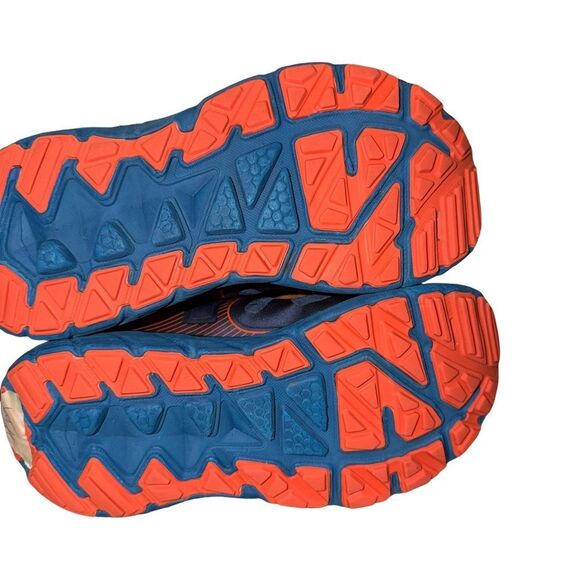 Hoka Men\'s Stinson Atr 5 Navy and Orange Athletic Shoes size 11 main image 7